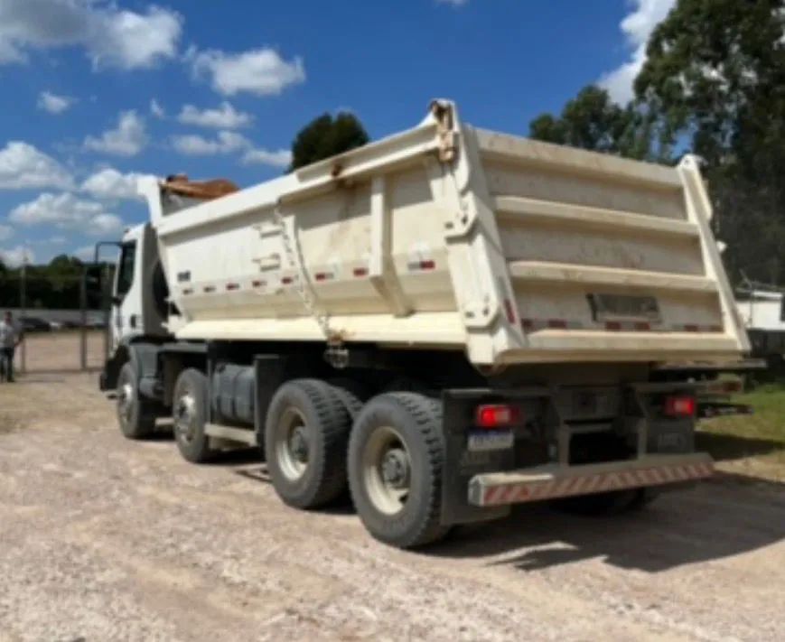 Caçamba Basculante AIZI 16m² para caminhão 8x4 - Reforçada