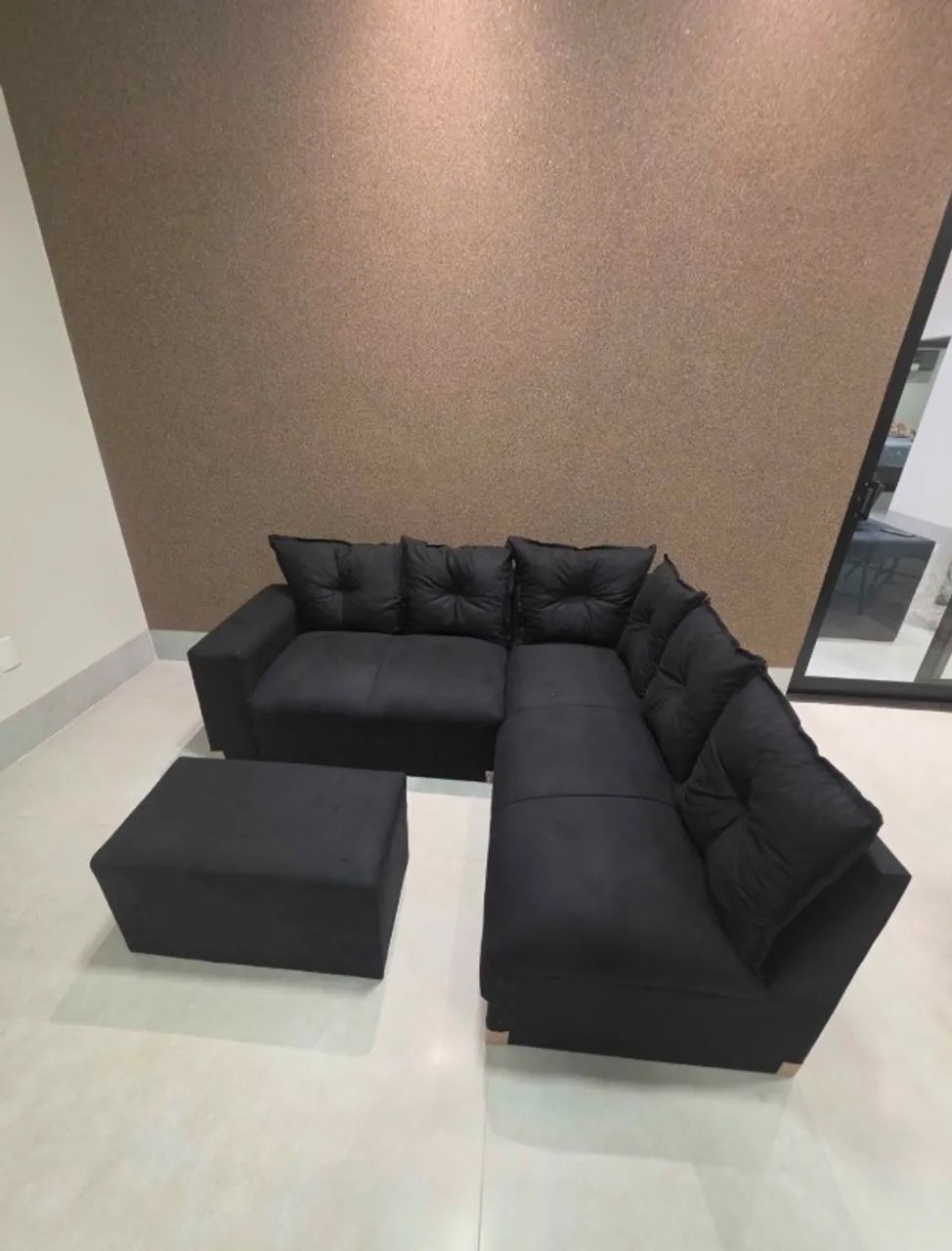 Sofa de canto (novo) embalado