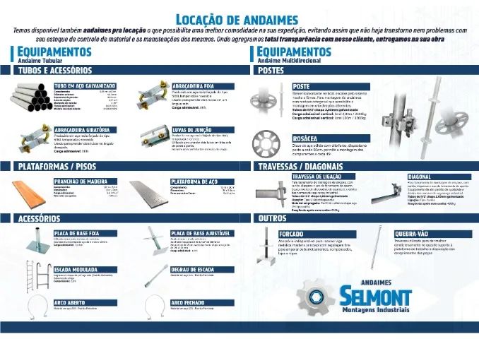 Locação de Andaime  em Uberlândia  -  Minas Gerais Wendel Matos  * - Foto 5