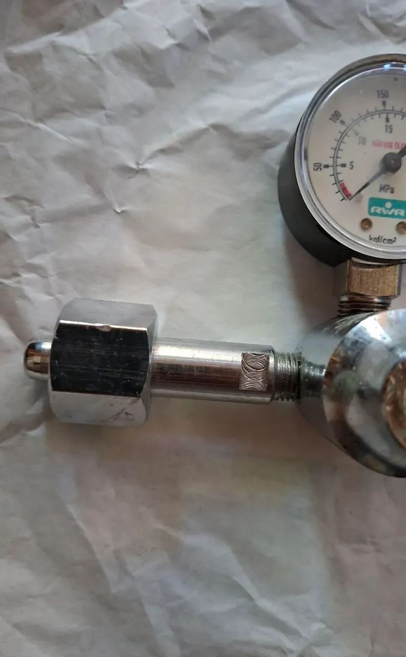 regulador de pressão de oxigênio medicinal - Foto 4