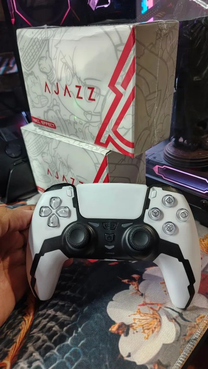 Controle Novo compatível com PS4 e PC com Hall Effect  - Foto 3