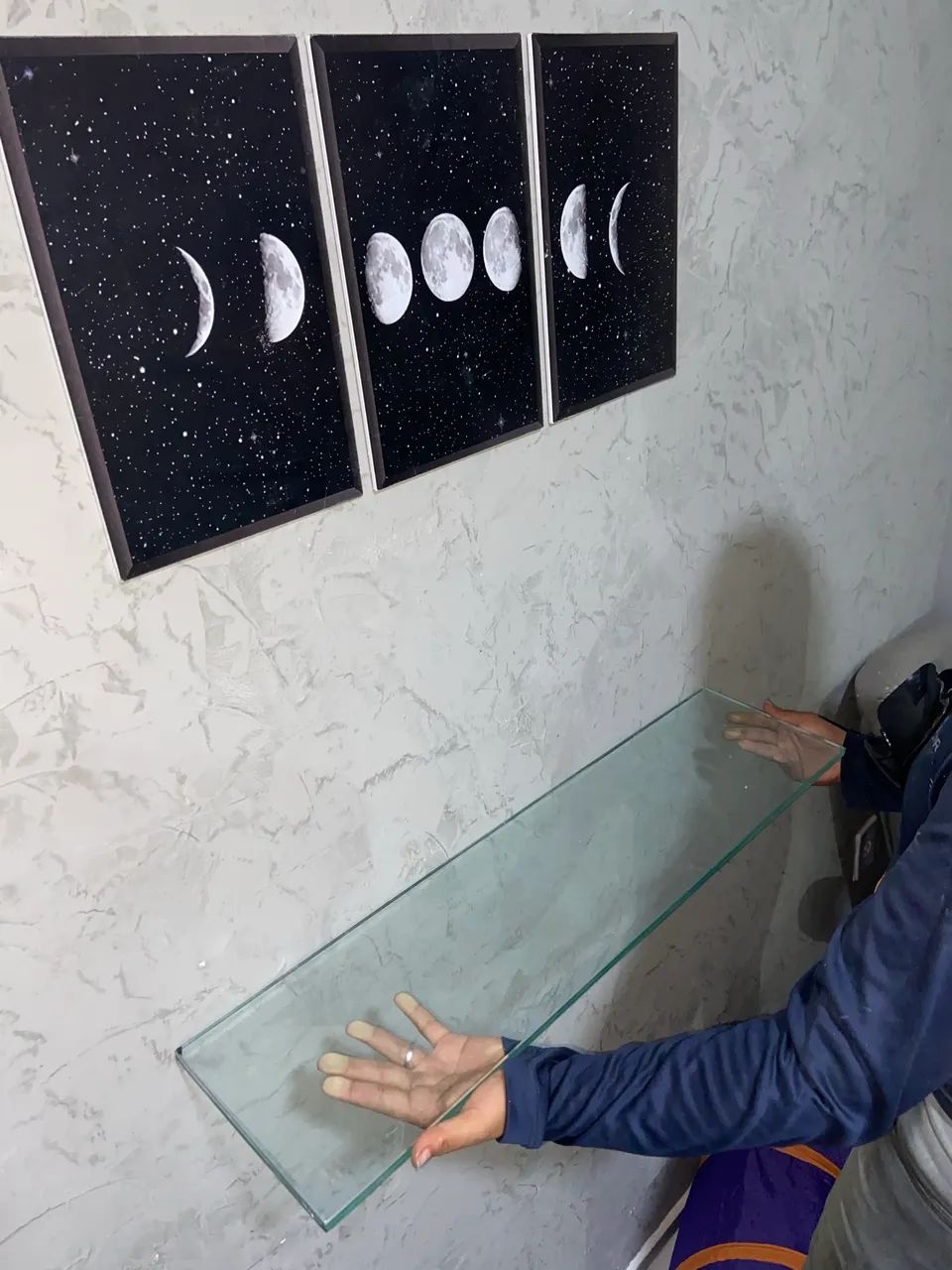 Prateleiras de vidros laminado 