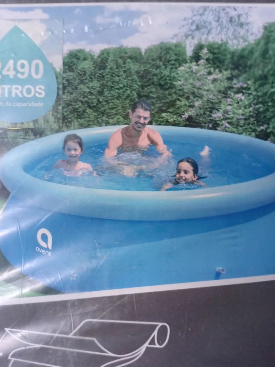 Piscina inflável  - Foto 2
