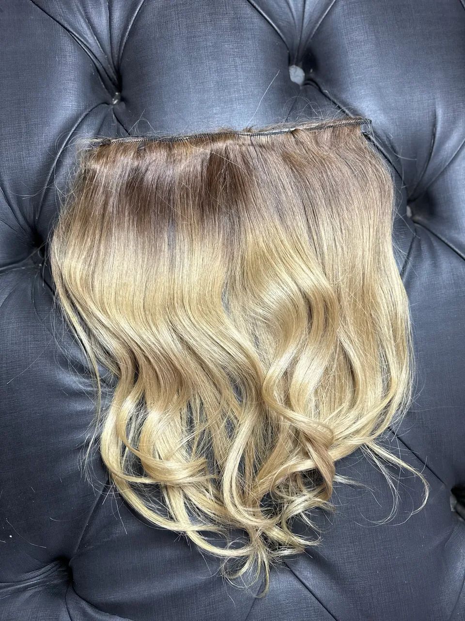 Aplique de cabelo humano 