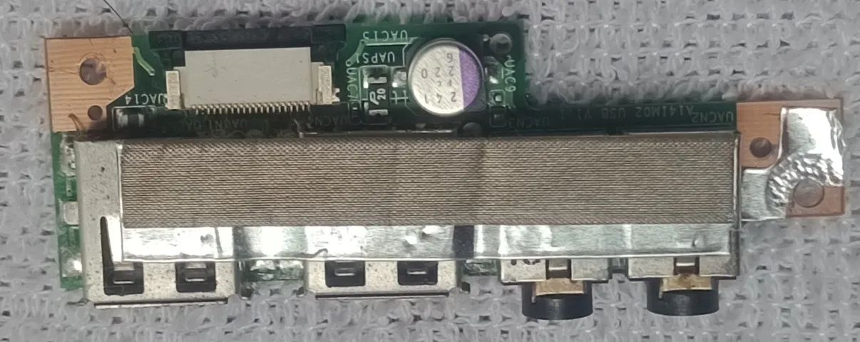 placa usb e audio notebook sti 1401