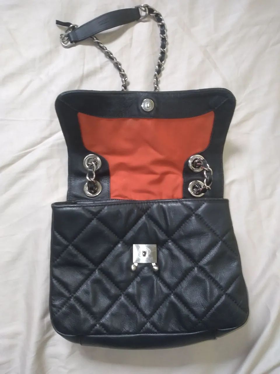 Bolsa Em Couro Arezzo Original  - Foto 4