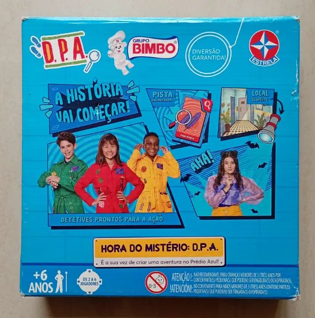 Jogo Hora Do Mistério D.P.A. Estrela - Completo e Conservado