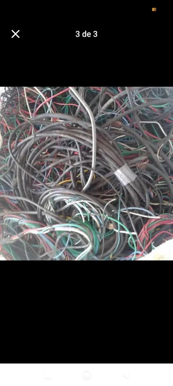 Resto de fios elétrico 