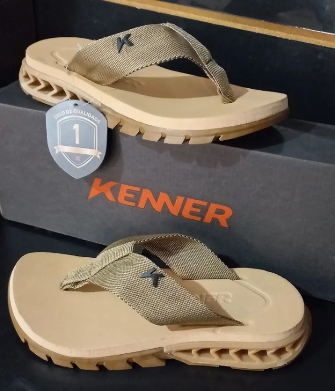 Chinelo Kenner Rakka Confort Lançamento