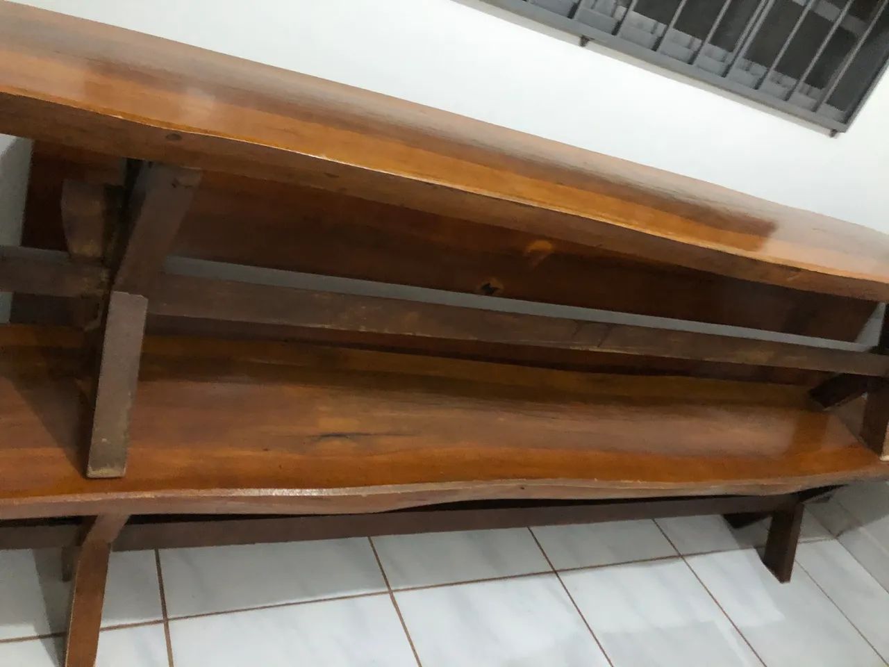 Bancos Rústicos, medida 2,50m - Foto 2
