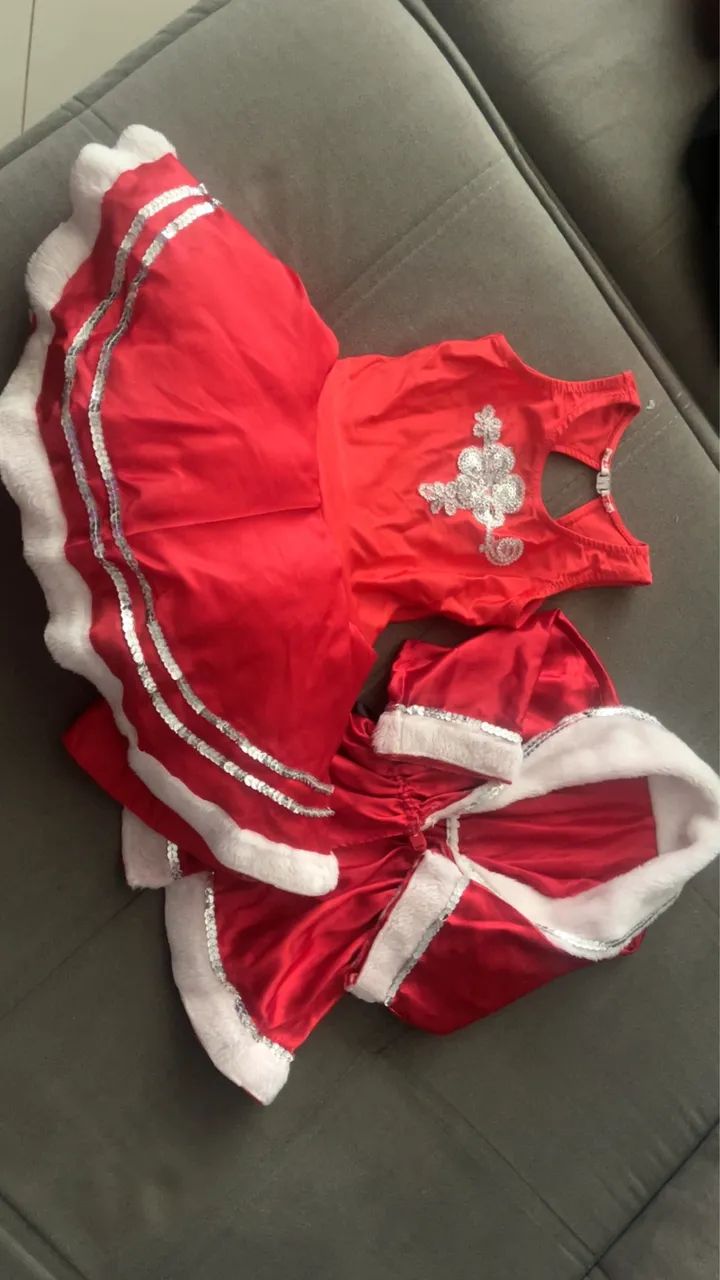 Roupa de mamãe noel