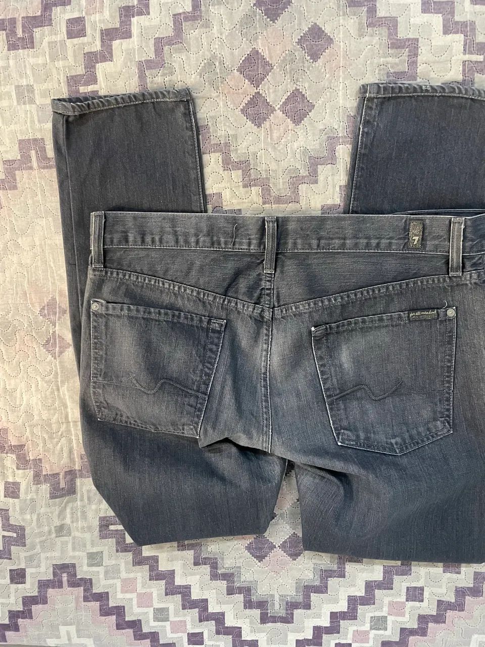 CALÇA JEANS 7 FOR ALL MANKING - Foto 3