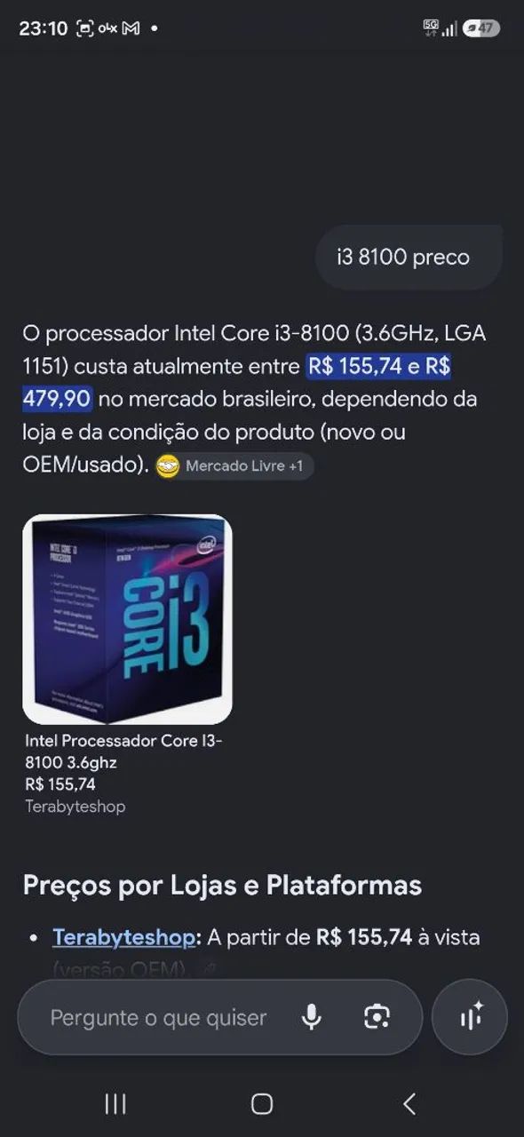 H310M ASSUS + I3 8100  - Foto 2