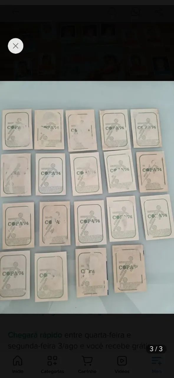 Figurinhas Álbum Copa 1974 - Foto 3