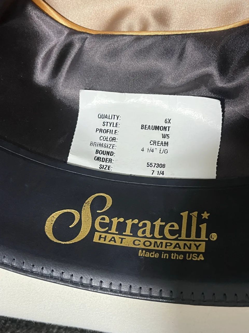 Chapéu serratelli 6x - Foto 2