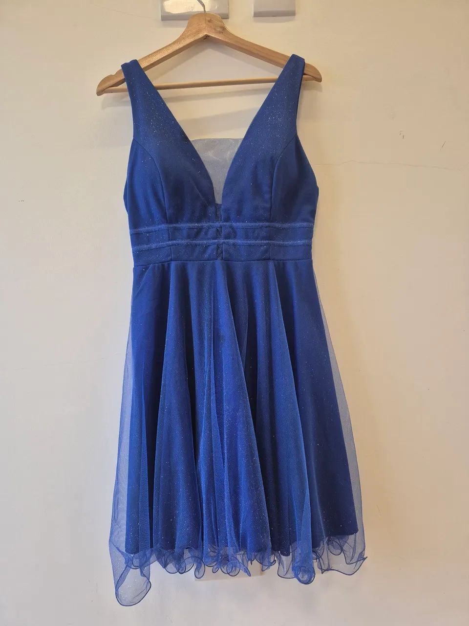 Vestido azul tam. M - Foto 2