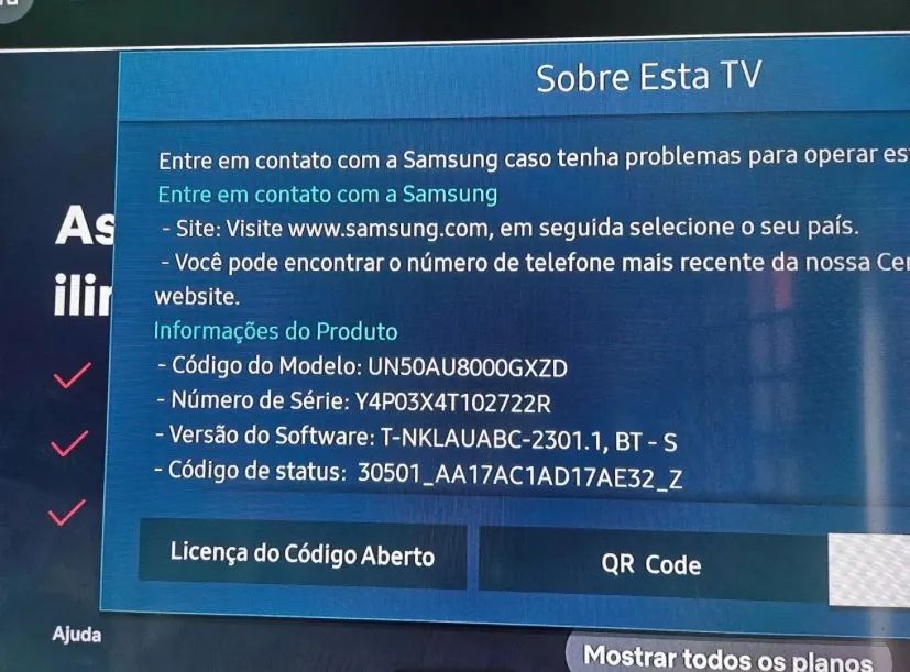 Tv Samsung 50 polegadas 4k - Foto 3