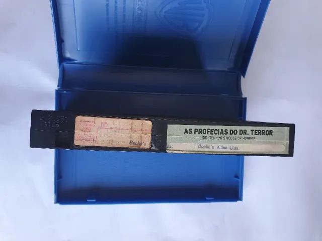 Fita Vhs As Profecias Do Dr. Terror Christopher Lee, Peter Cushing