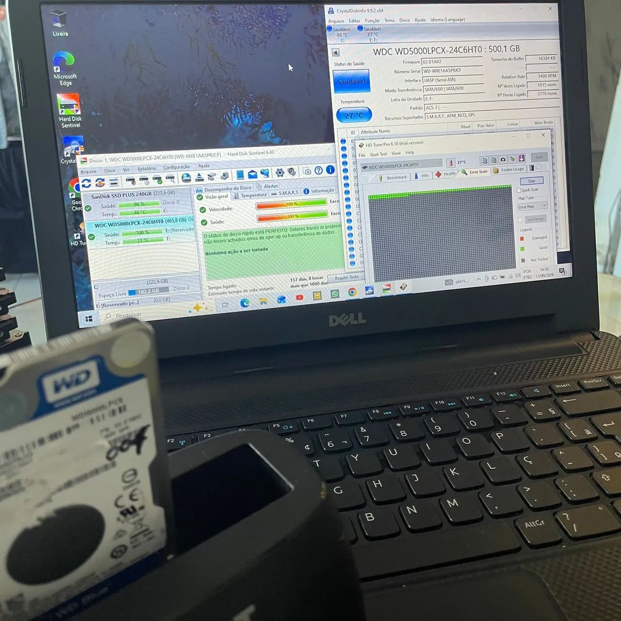Lote 43 HDD saúde 100% 