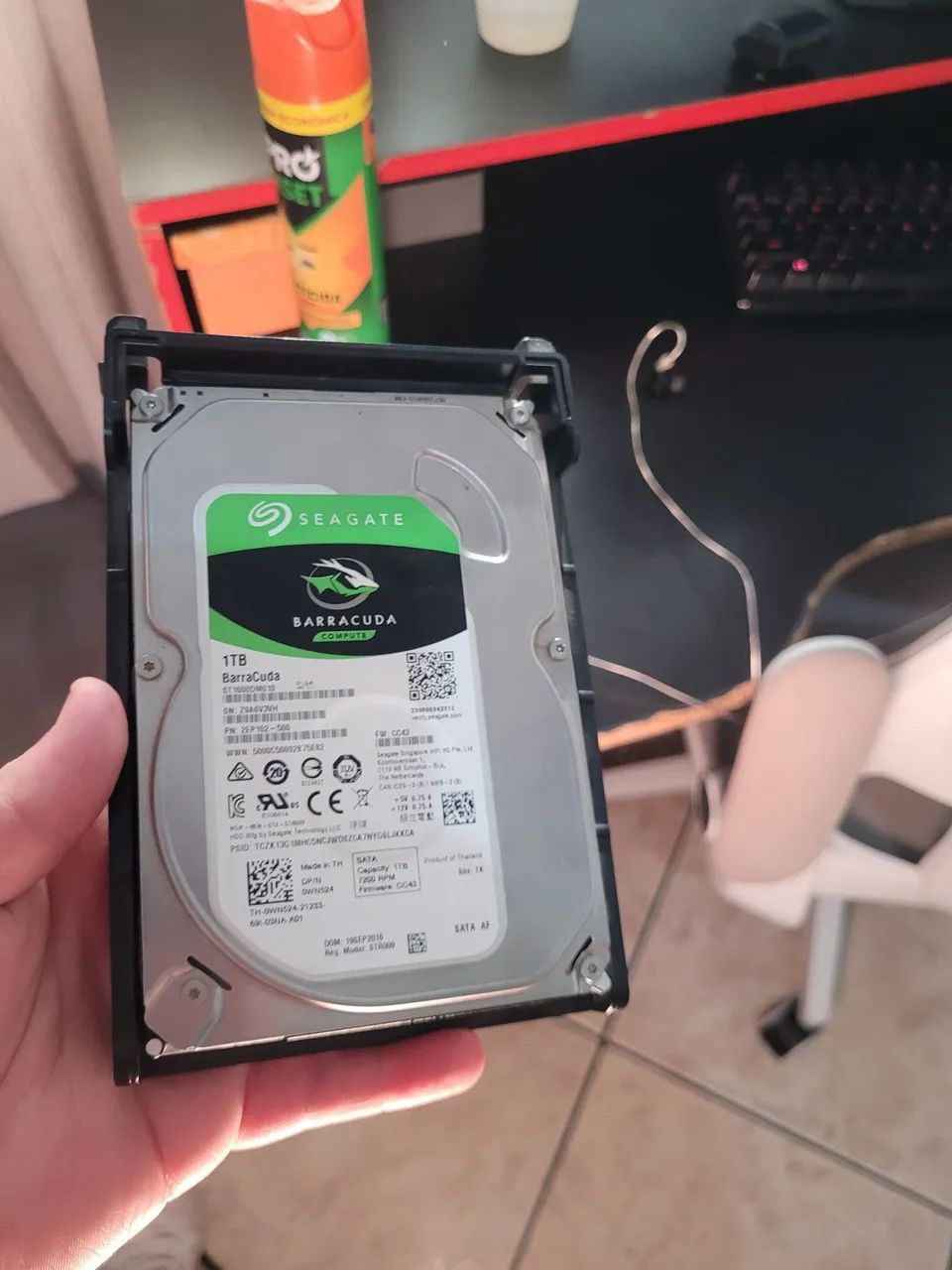HD Seagate BarraCuda 1TB 7200RPM - Foto 4