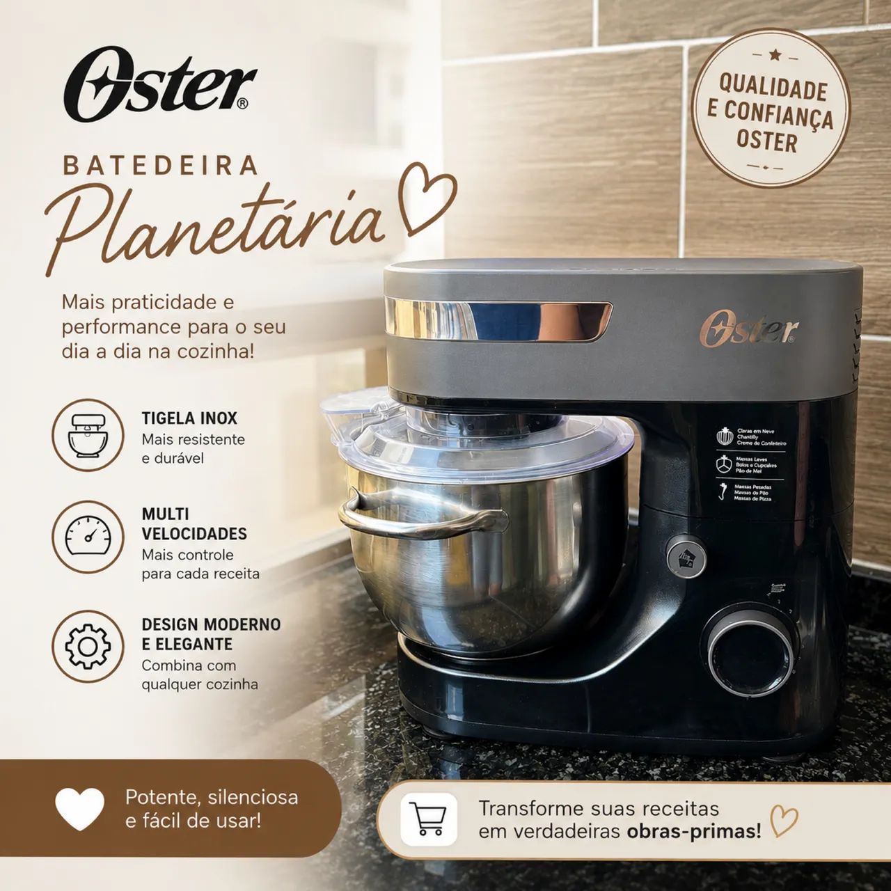 ? BATEDEIRA OSTER  ? À VENDA! - Foto 3