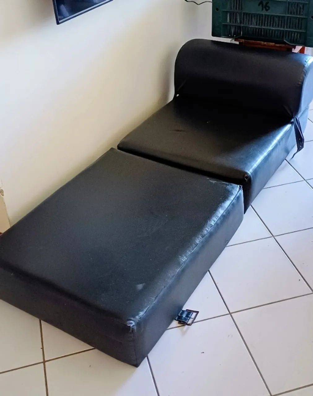 Poltrona modular Tok&Stok que vira cama - 65x80 cm - R$ 150 cada - Foto 2