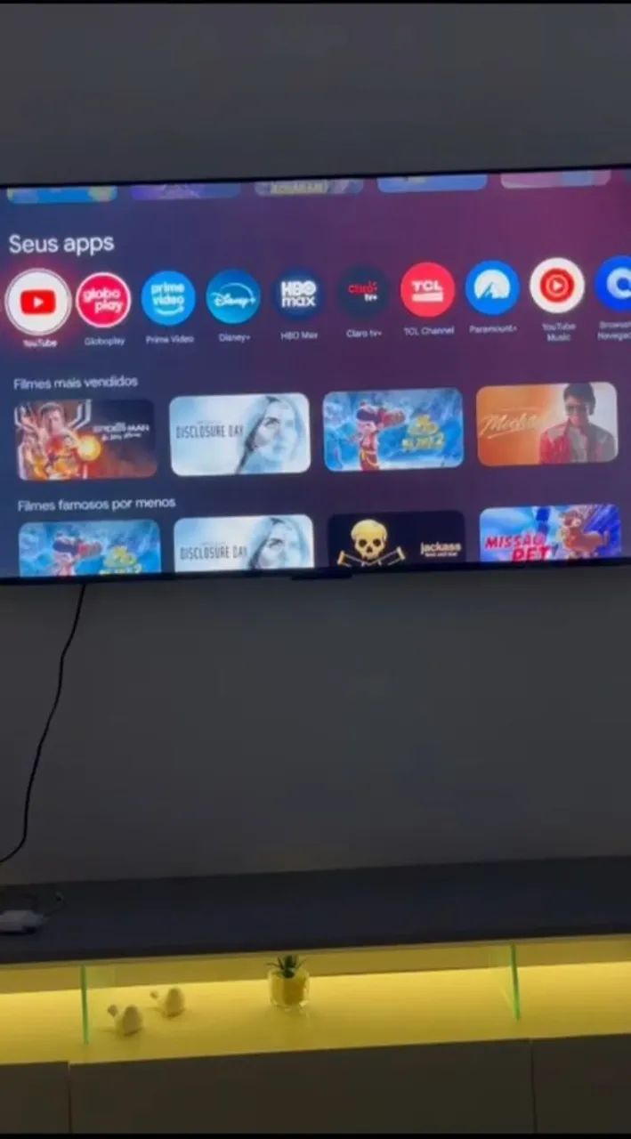 Smart TV TCL 55 Polegadas 4K - Foto 5