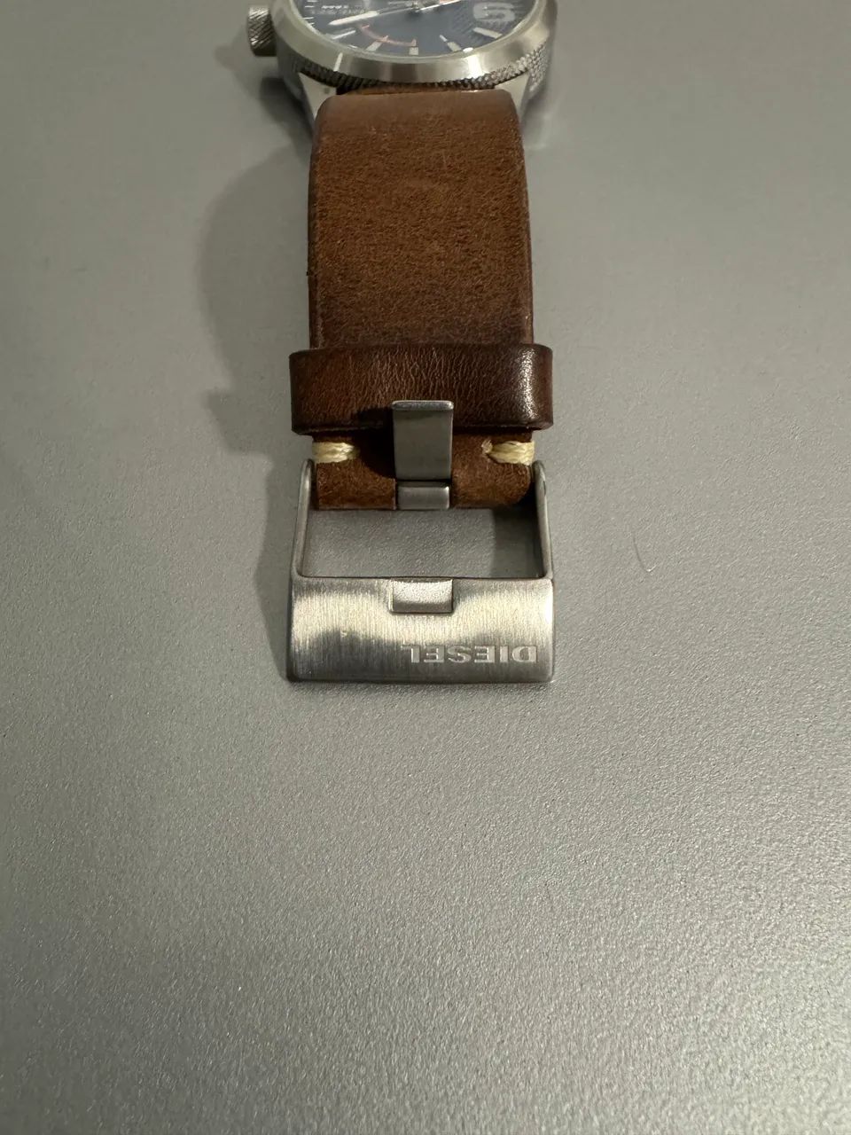 Relogio diesel pulseira de couro dz1804 original - Foto 4