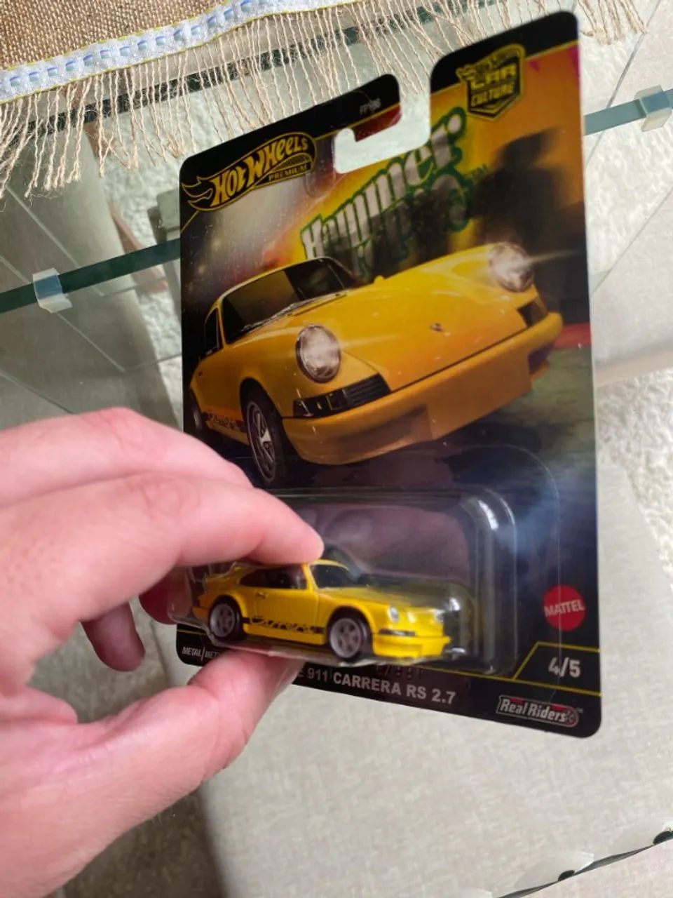 Hot Wheels Porsche 911 Carrera RS 2.7 - Premium Car Culture