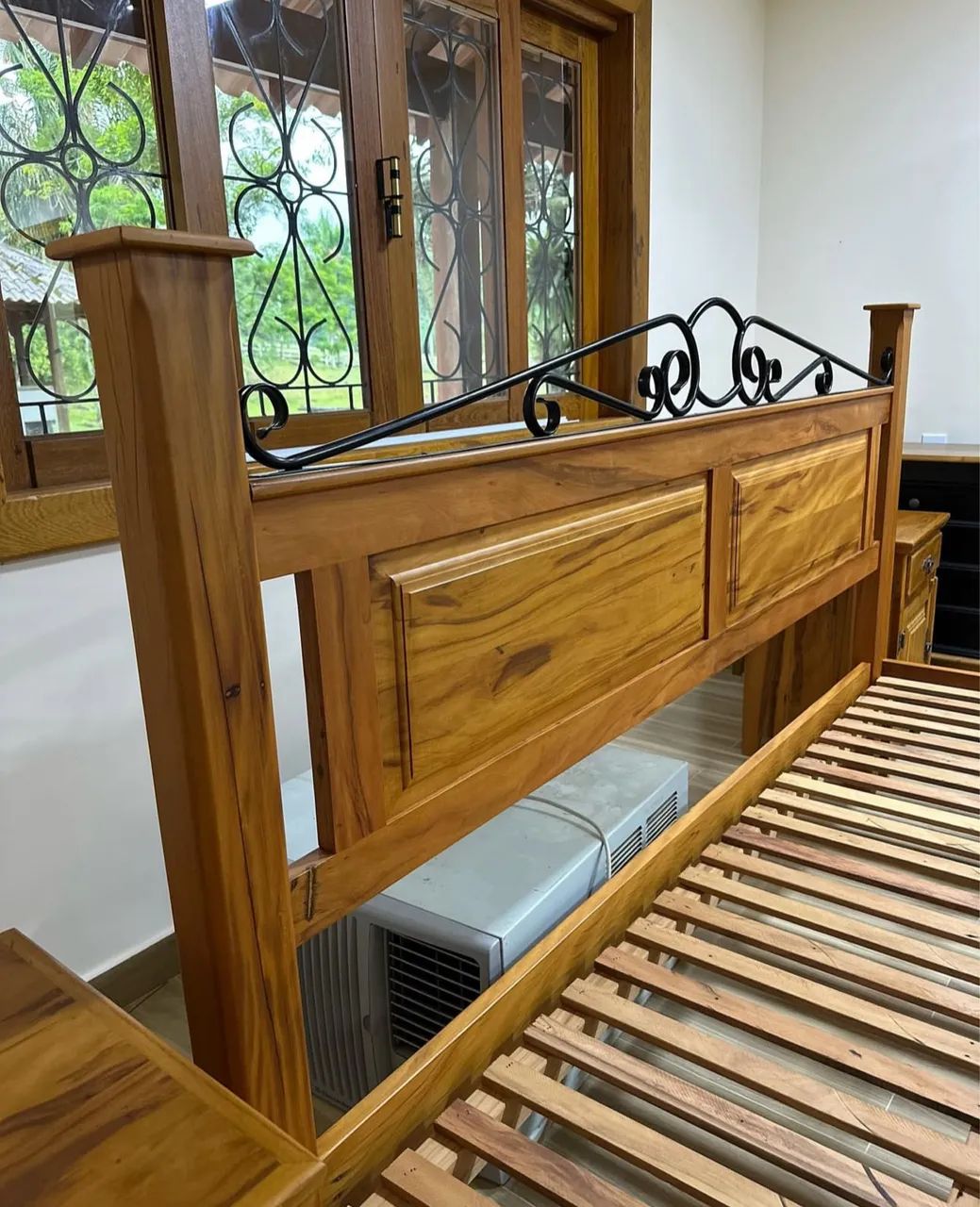 Cama madeira de demolição  - Foto 4