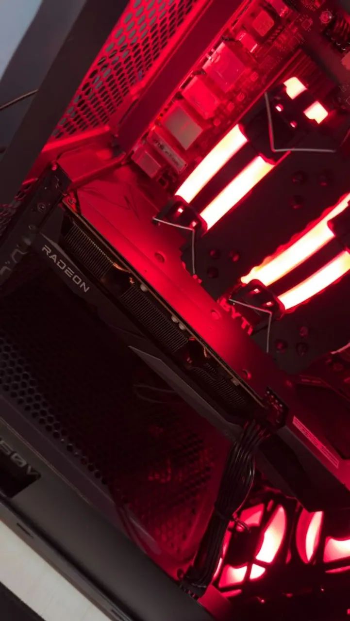 Pc Gamer Com Placa Radeon Rx 7600 E Ryzen 5 5500 / Argb - Foto 3