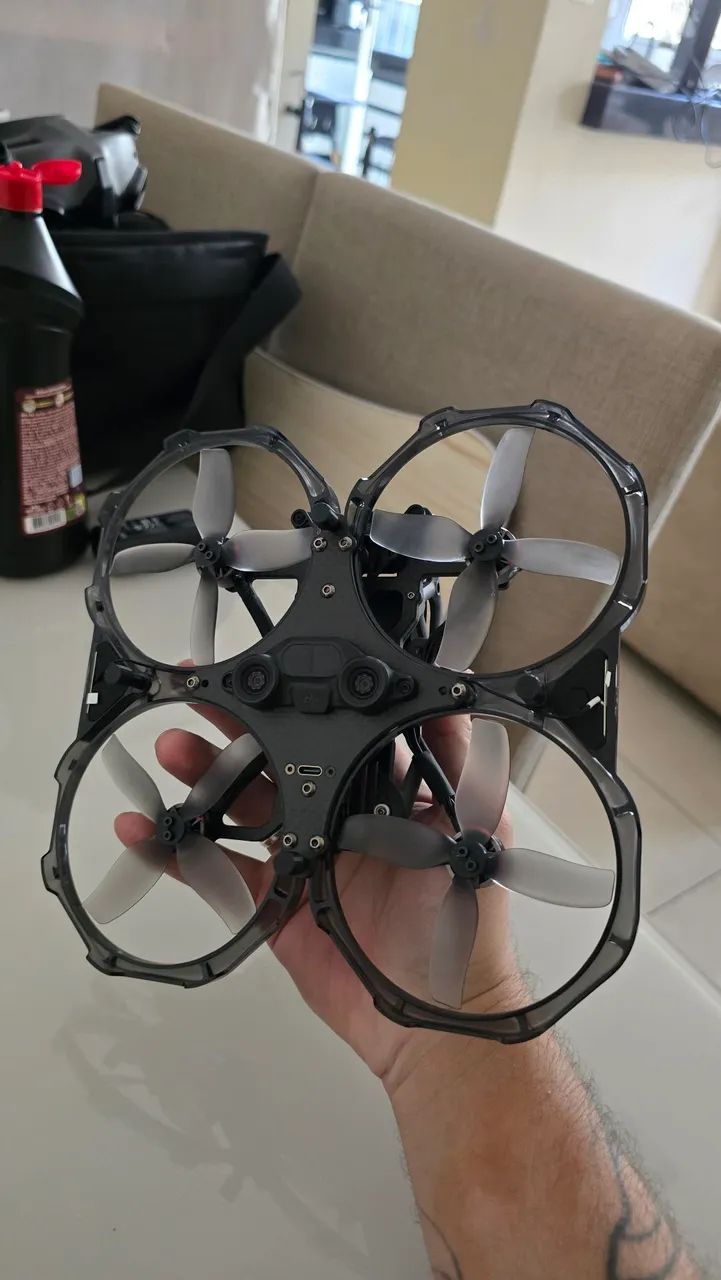 Drone DJI avata com motor forte upado modificado encaixa gopro - Foto 2