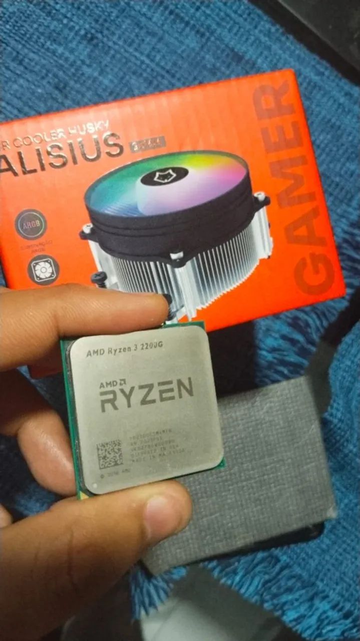 Processador Ryzen 3 2200g + Cooler
