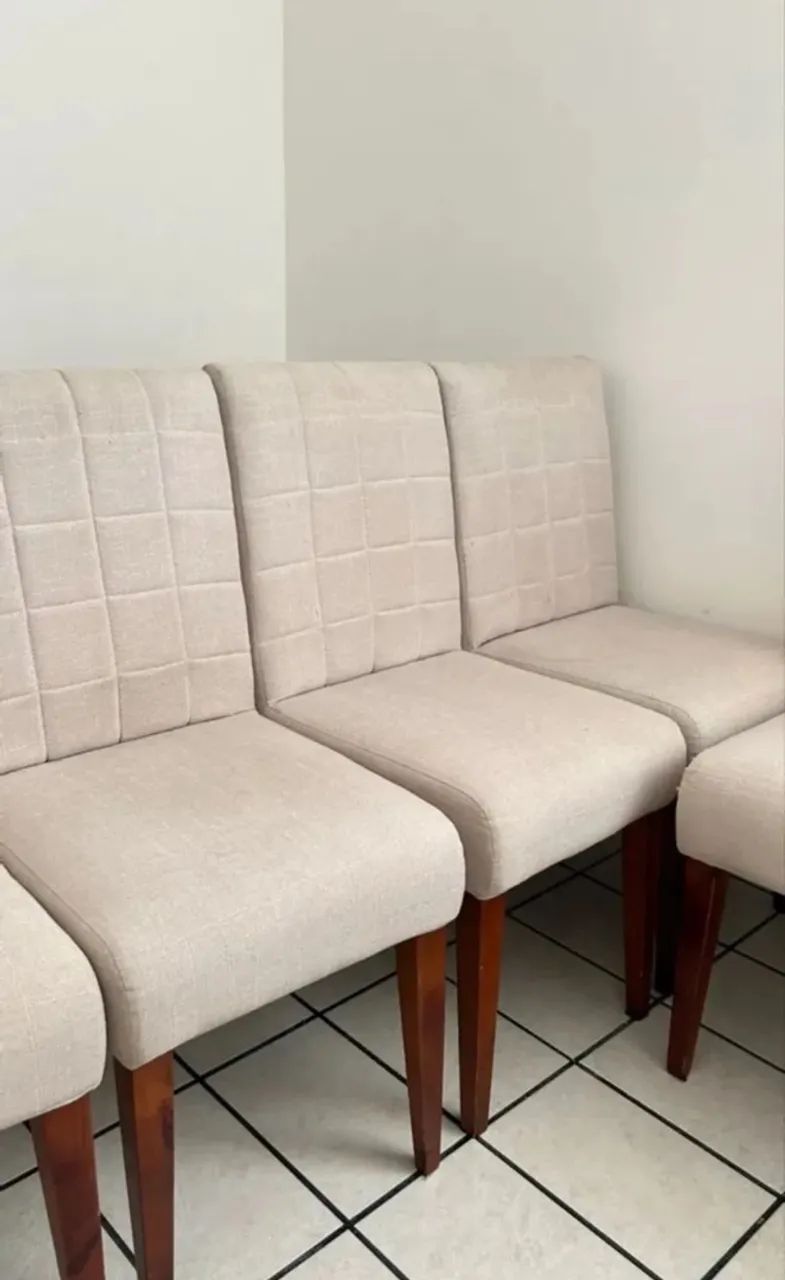 4 cadeiras em linho  - Foto 3