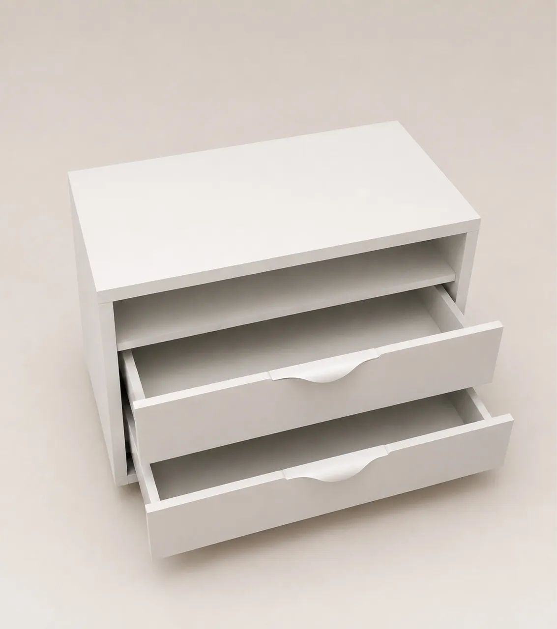 Mesa de cabeceira branca  - Foto 2