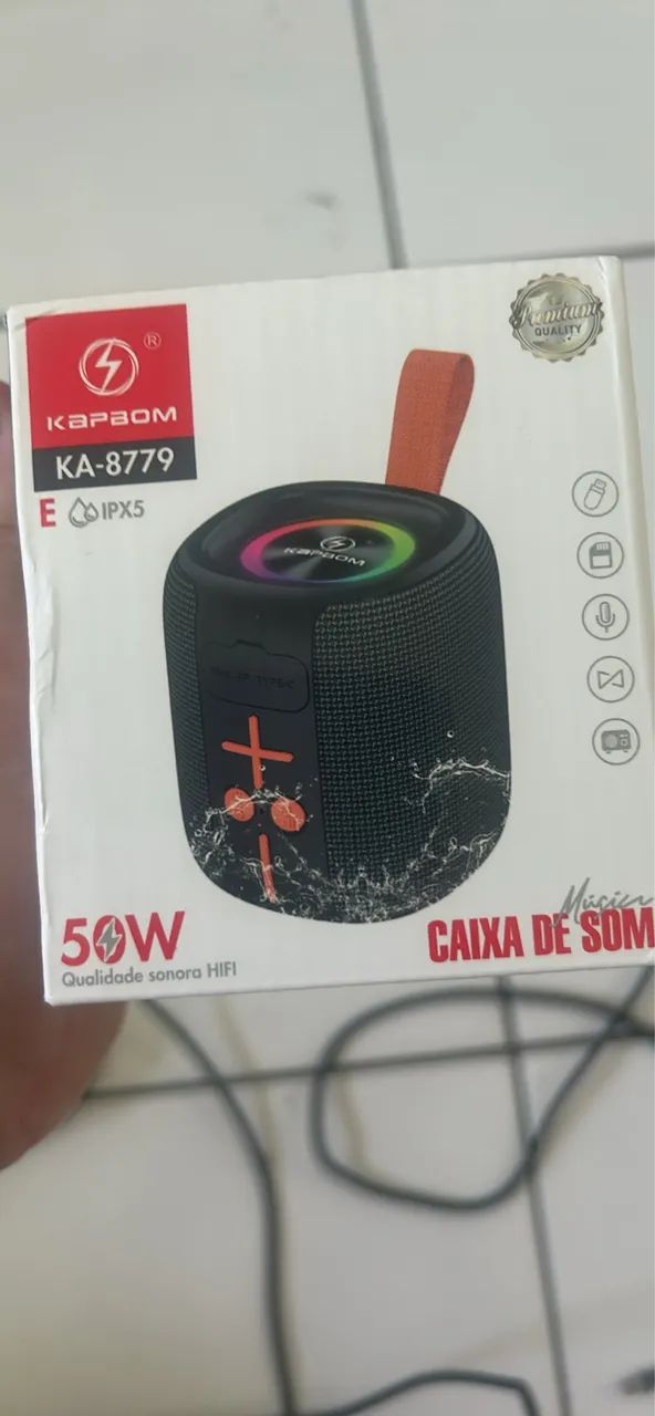 Caixa de som kapbom 50w - Foto 5