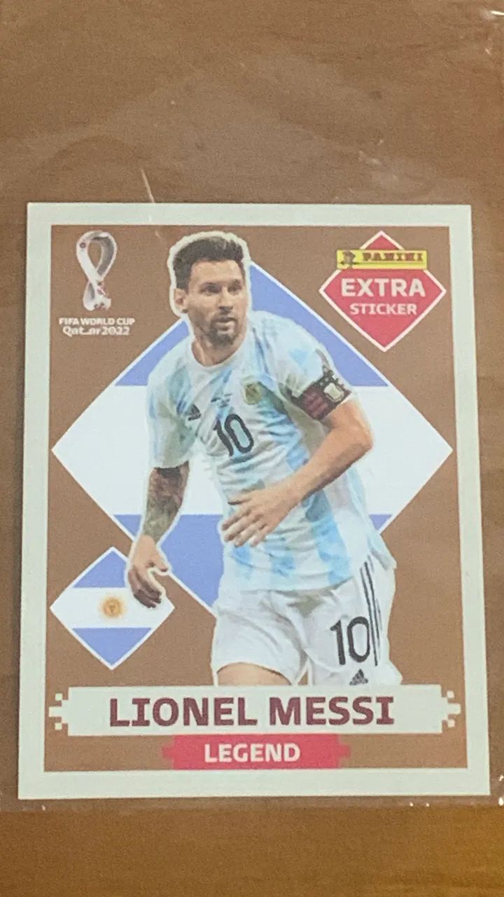 Figurinhas Extra Sticker Panini Copa do Mundo 2022  - Foto 4