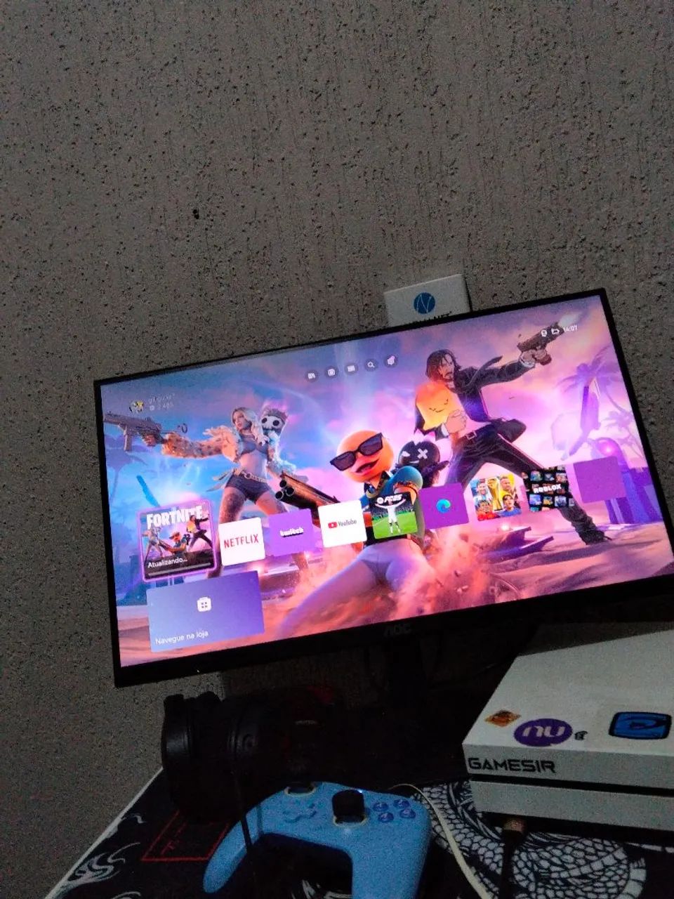 Munitor AOC 24 polegadas com 100hz  - Foto 3