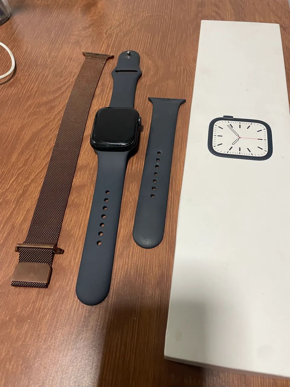 Apple Watch Series 7 45mm Midnight Completo - Foto 4