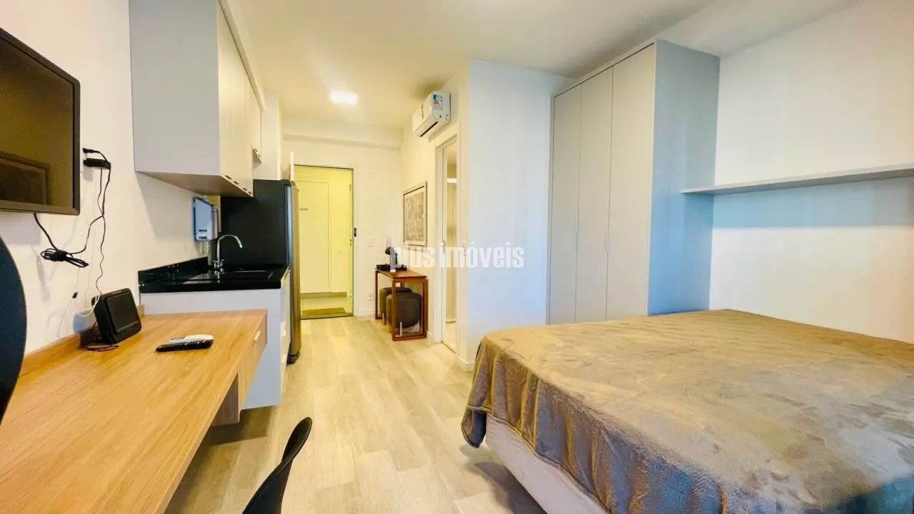 Lindo Studio para venda ou locação mobiliado com 1 quarto, 25m² !!!