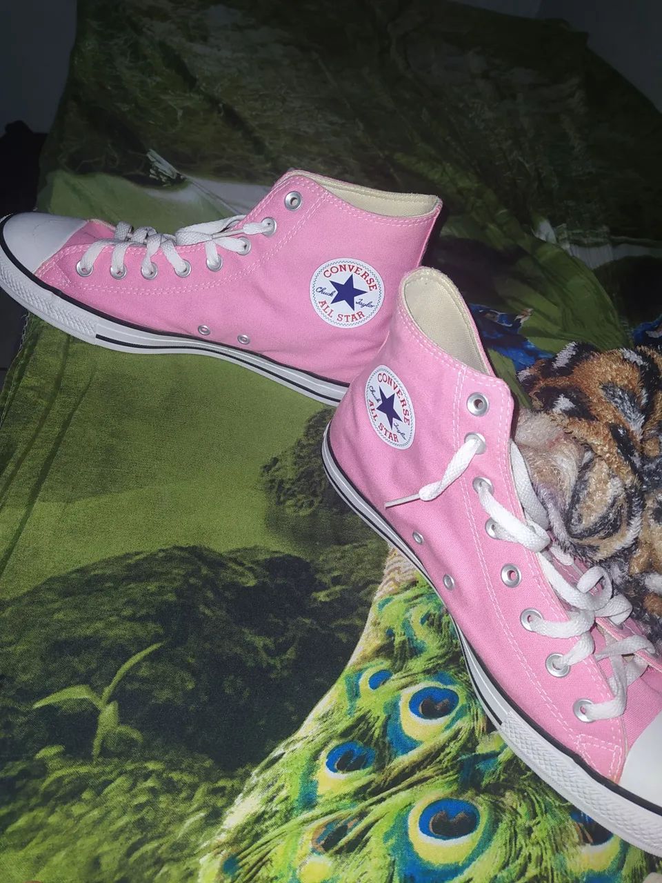 Tênis ALL STAR rosa (novo) - Foto 3