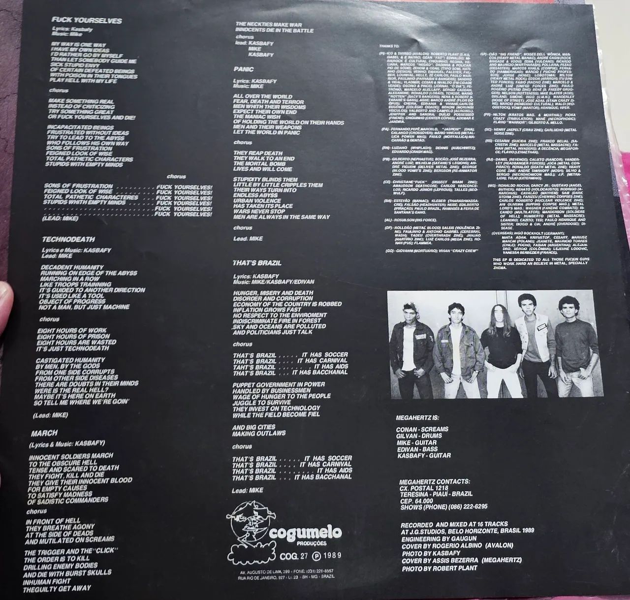 Vinil Megahertz split com Avalon - Foto 4