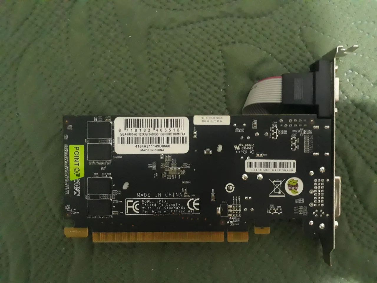 GeForce 8400gs 1gb DDR3 HDMI - Foto 2
