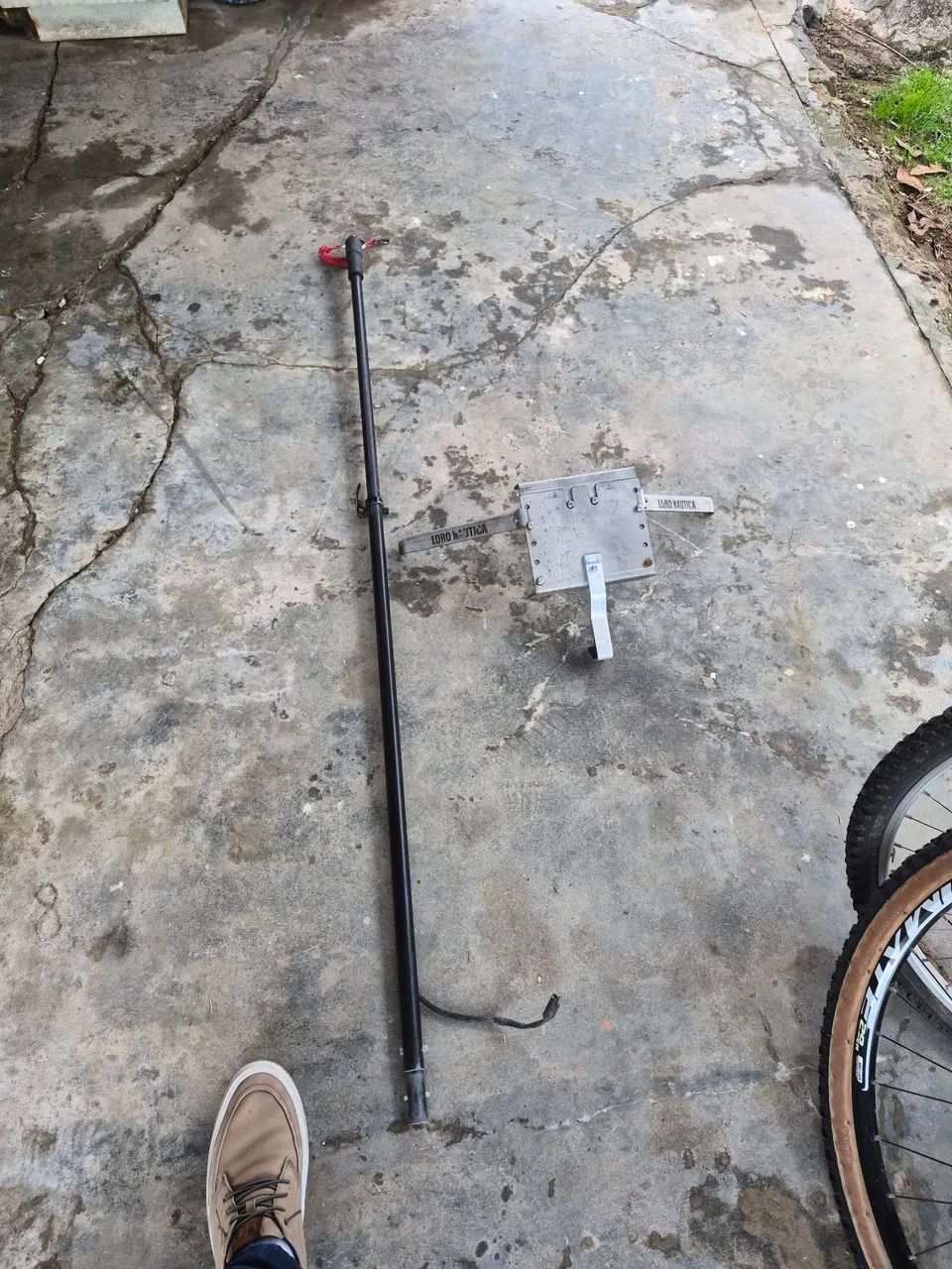 Vendo motor de popa hidea 4hp e acessórios. - Foto 5