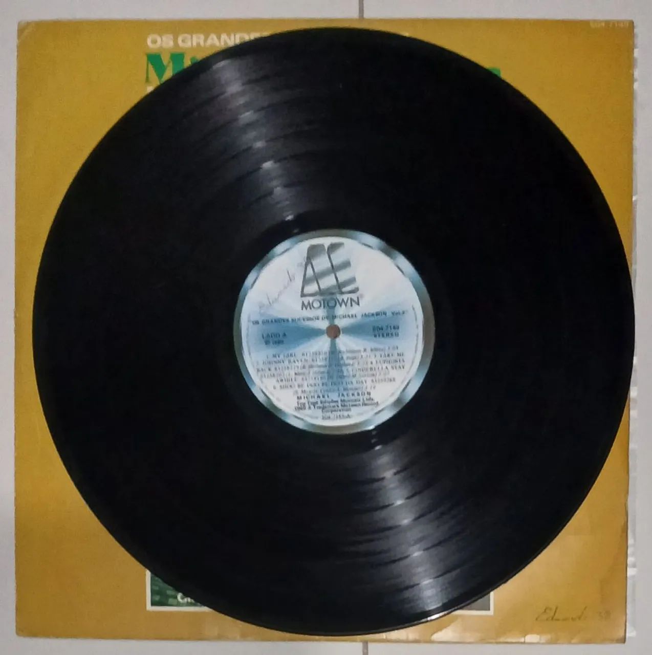Disco de Vinil Michael Jackson  Os Grandes Sucessos  - Foto 3