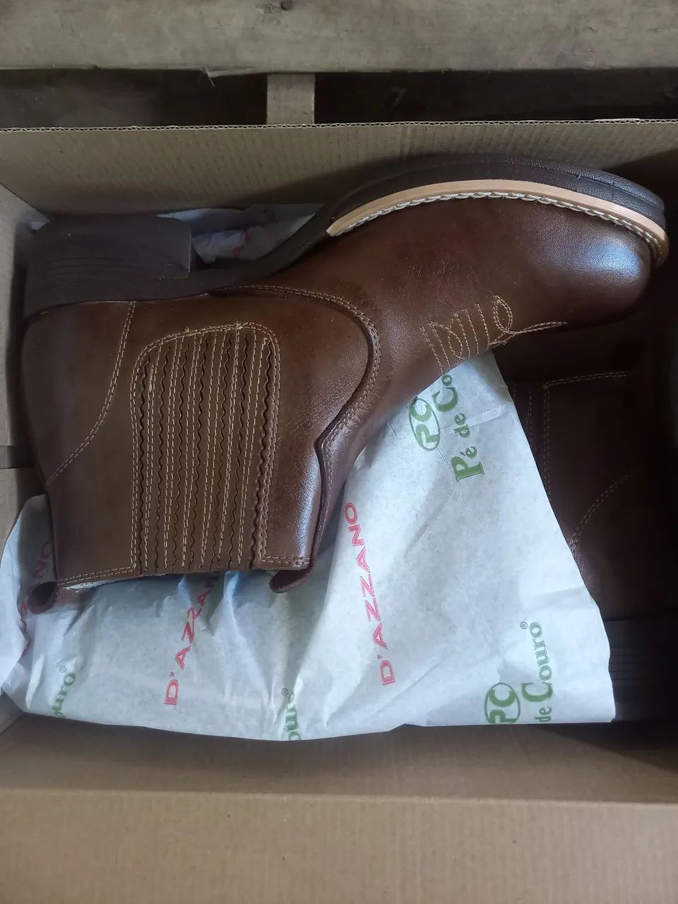 Bota Country Marrom