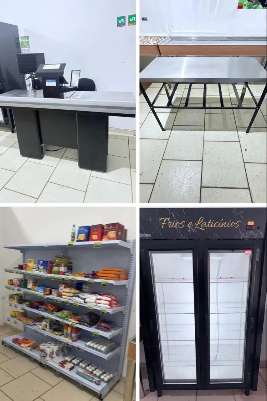 Kit balcão, expositor, refrigerador e outros para Hortifrut - Foto 2