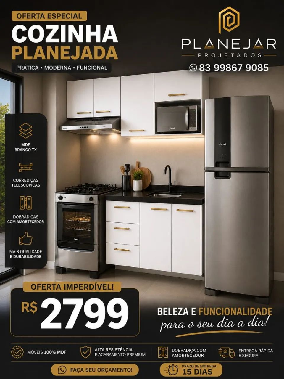 Cozinha planejada  - Foto 2