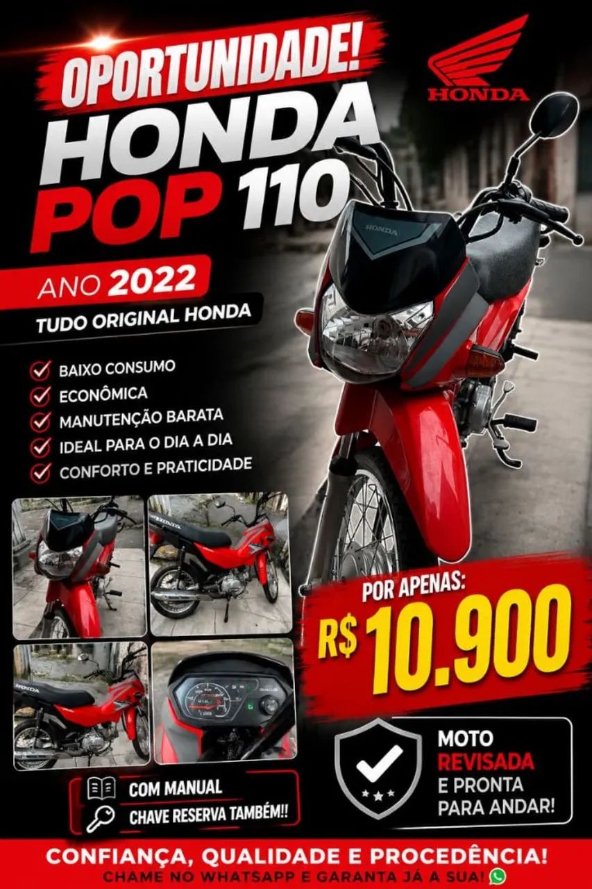 Pop 110 A mais Nova do Brasil 