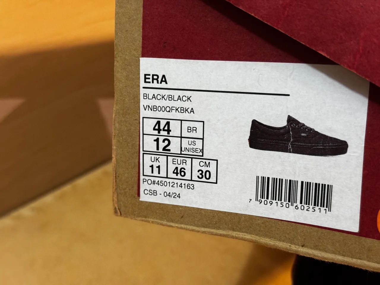 Vans ERA BLACK/BLACK - Foto 4